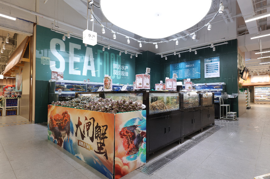 七鮮超市亦莊龍湖天街店官宣開業(yè)，全場景零售服務價值凸顯