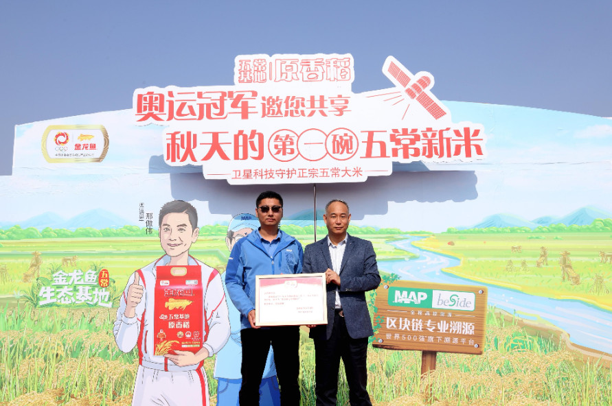 金龍魚(yú)五?；卦愕境噬夏甓人菰闯晒?，正宗五常好新米上市獲冠軍肯定